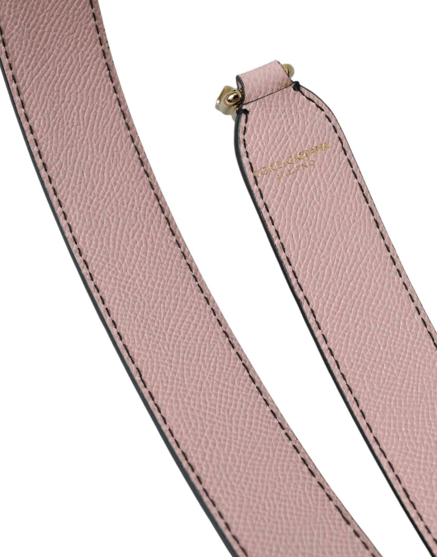 Tracolla per borsa in pelle rosa Dolce &amp; Gabbana
