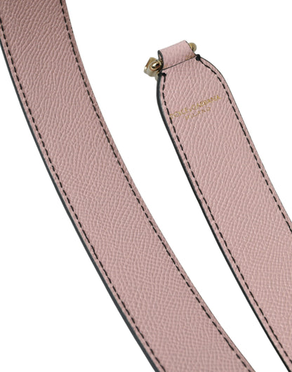 Tracolla per borsa in pelle rosa Dolce &amp; Gabbana