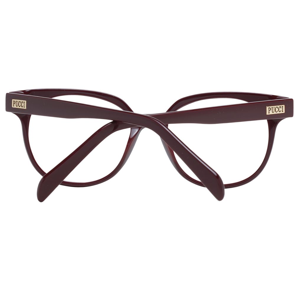 Occhiali da vista in plastica color bordeaux Emilio Pucci (montatura)