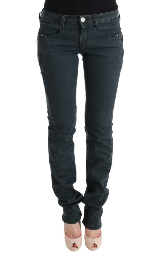 Jeans superslim in cotone grigio Costume National