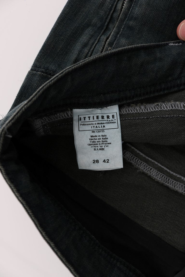 Jeans superslim in cotone grigio Costume National