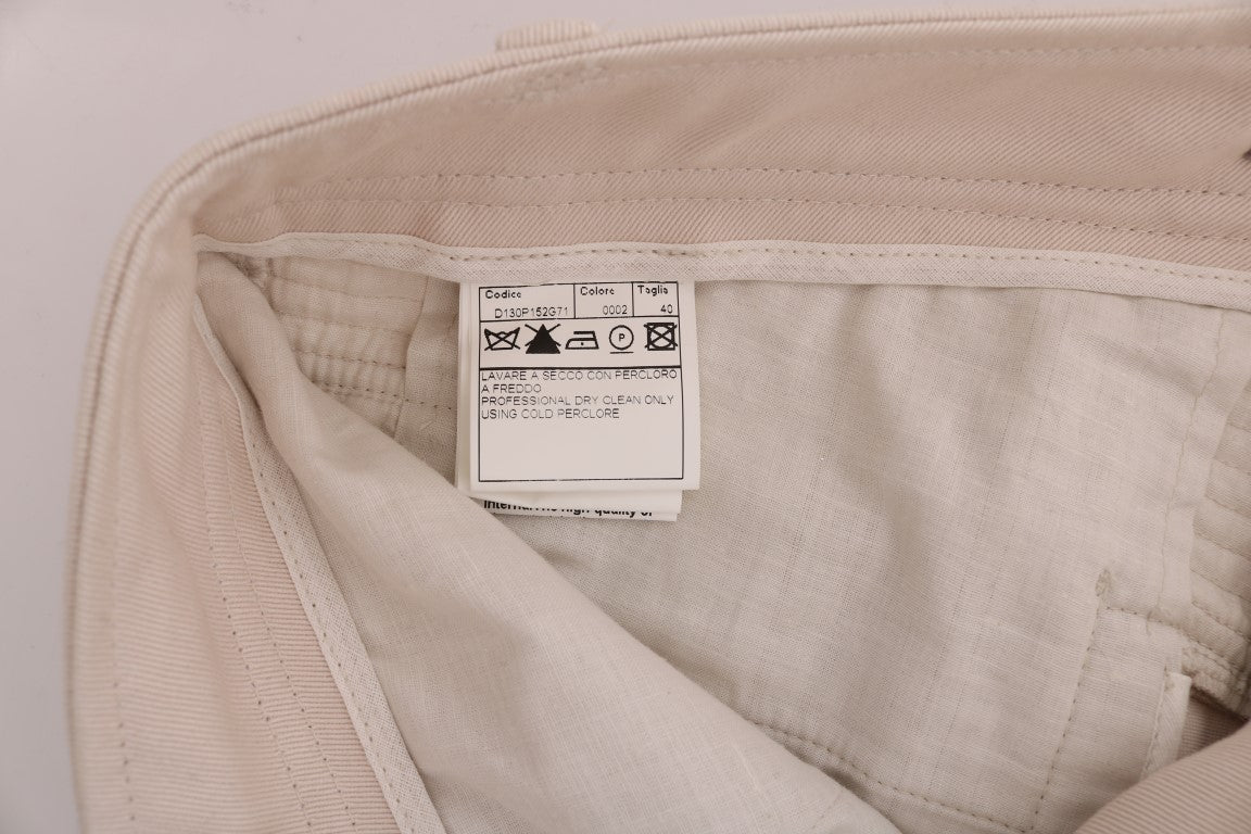 Jeans casual slim fit Ermanno Scervino bianchi