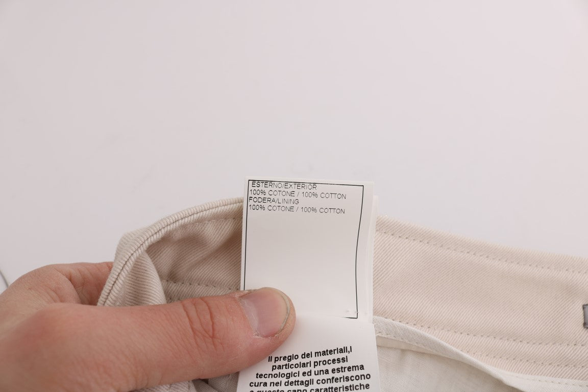 Jeans casual slim fit Ermanno Scervino bianchi