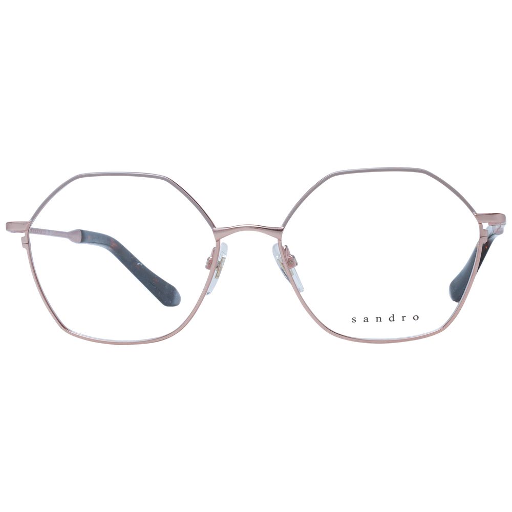 Occhiali da vista in acciaio inossidabile Sandro Rose Gold (montatura)