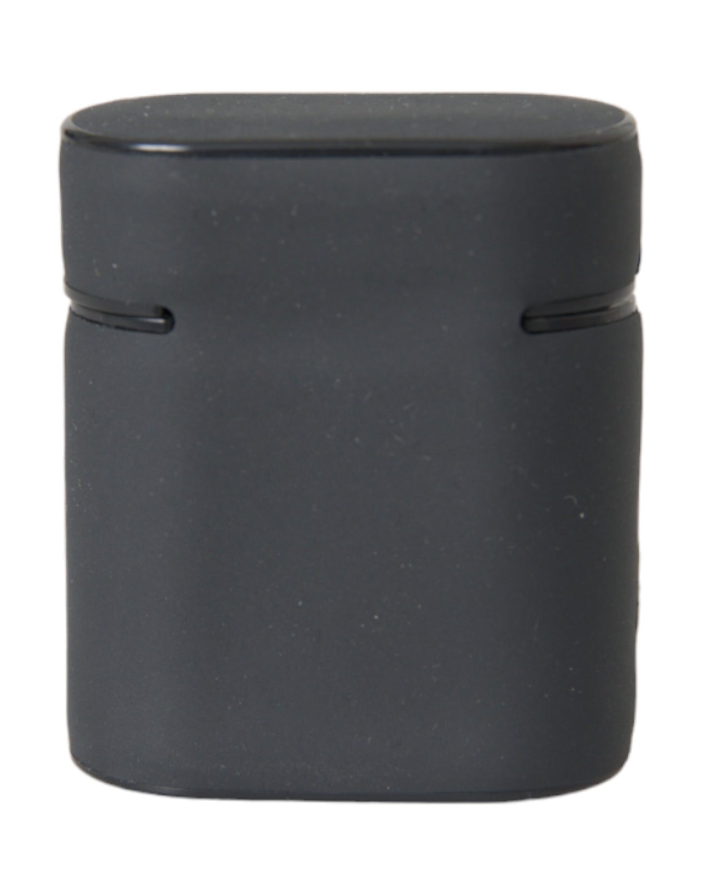 Custodia per Airpods in silicone con logo in rilievo Dolce &amp; Gabbana nero e bianco