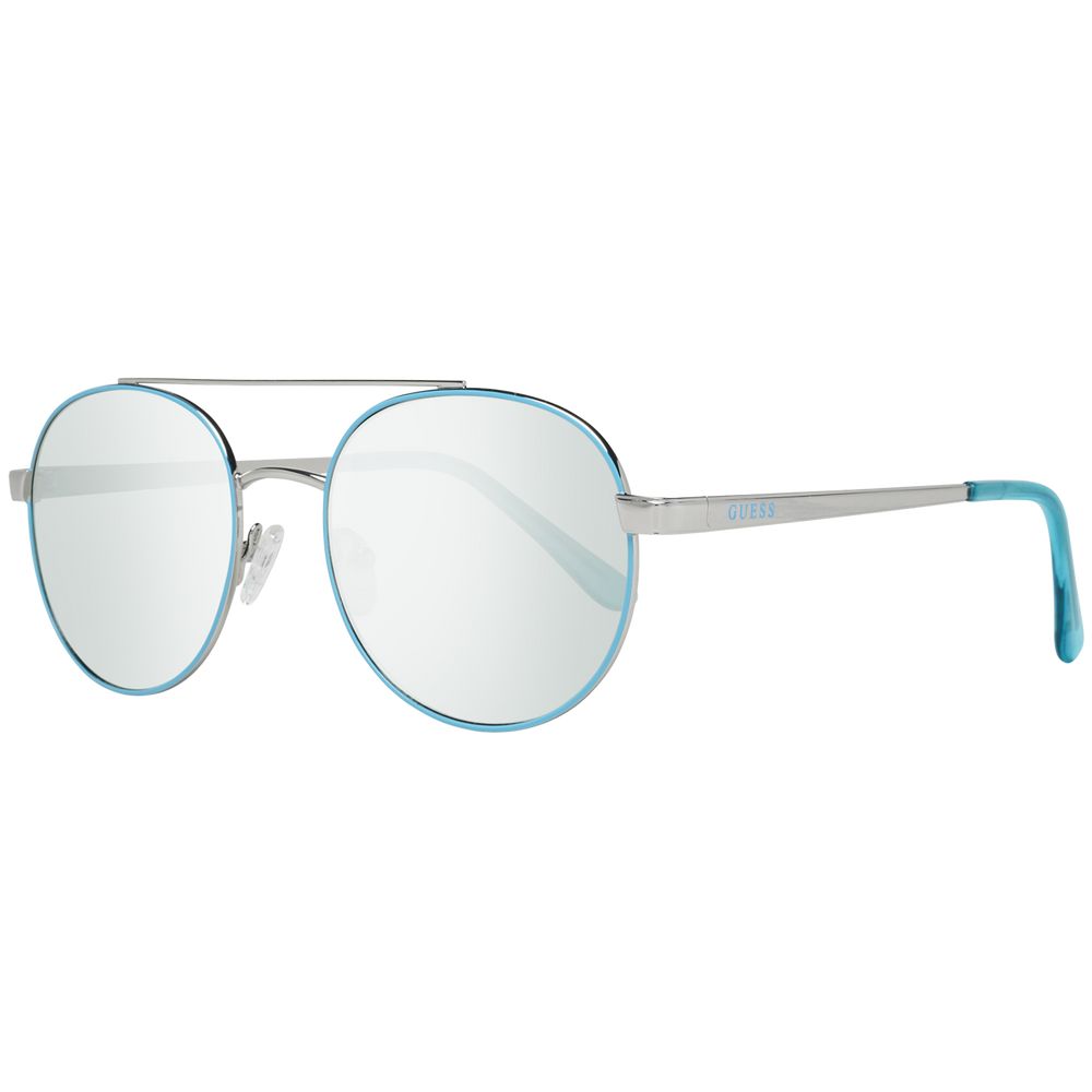 Occhiali da sole in metallo turchese Guess