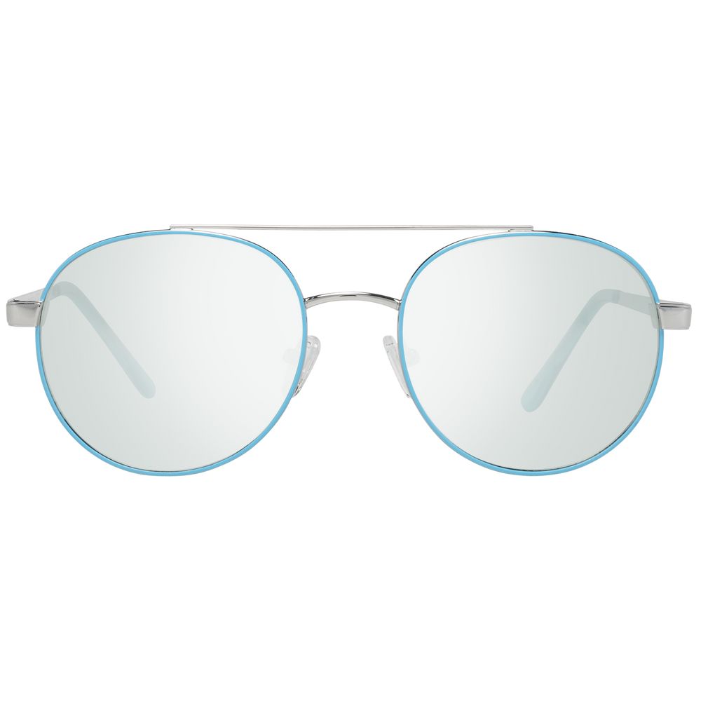 Occhiali da sole in metallo turchese Guess
