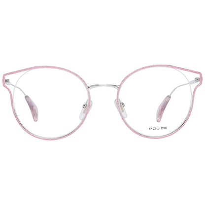 Occhiali da vista in metallo e plastica rosa Police (montature)