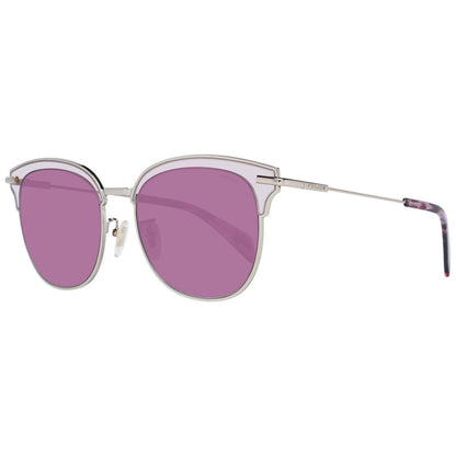 Occhiali da sole Police in metallo e plastica color bordeaux