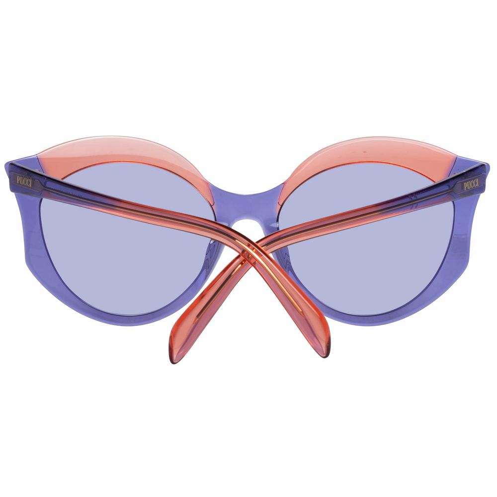 Occhiali da sole in plastica multicolore Emilio Pucci