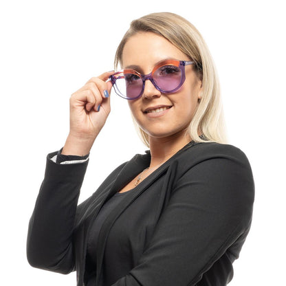 Occhiali da sole in plastica multicolore Emilio Pucci