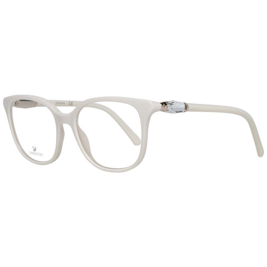 Occhiali Swarovski in plastica bianca (montatura)