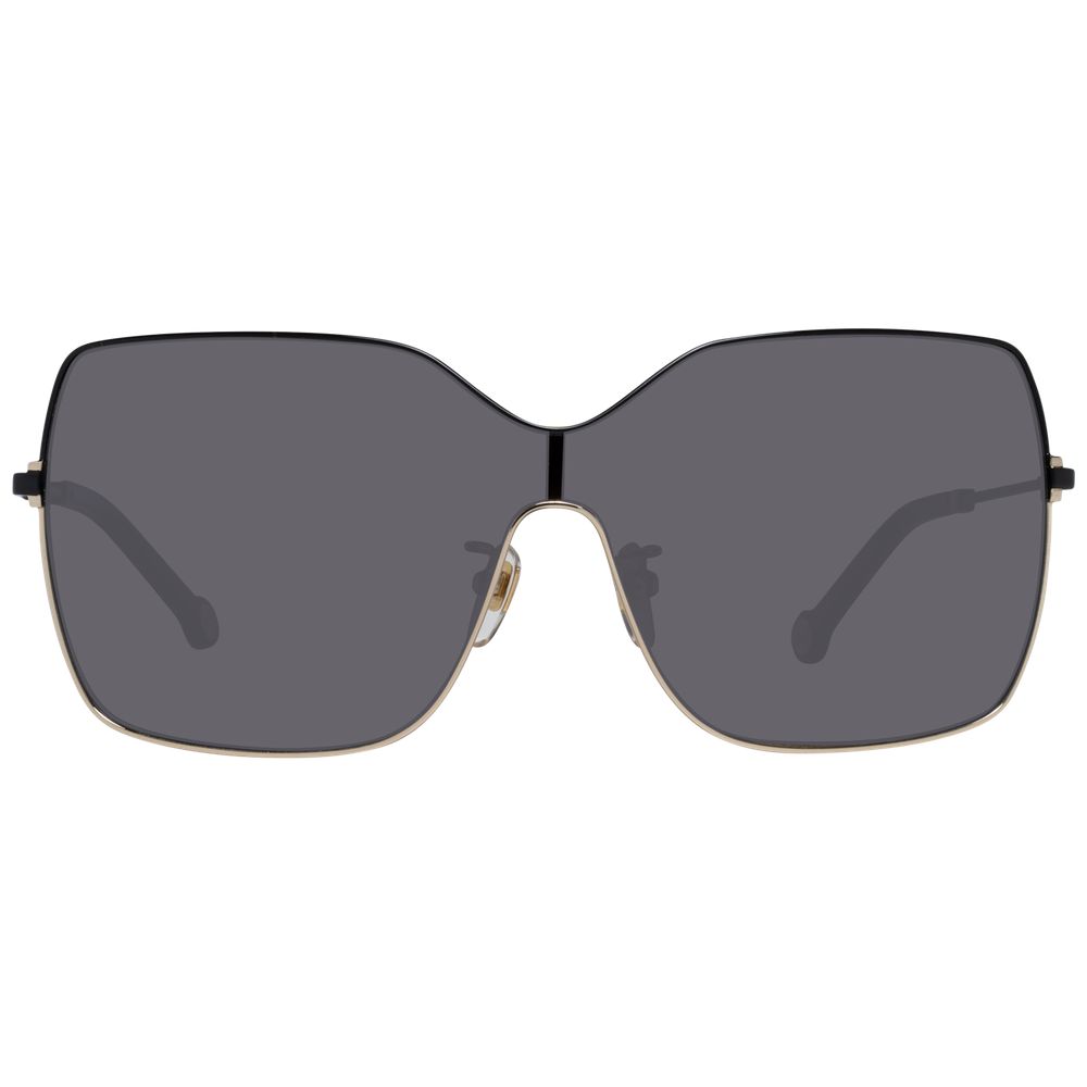 Occhiali da sole in metallo nero Carolina Herrera