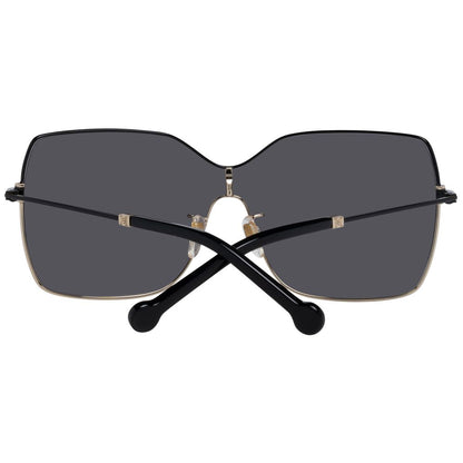 Occhiali da sole in metallo nero Carolina Herrera