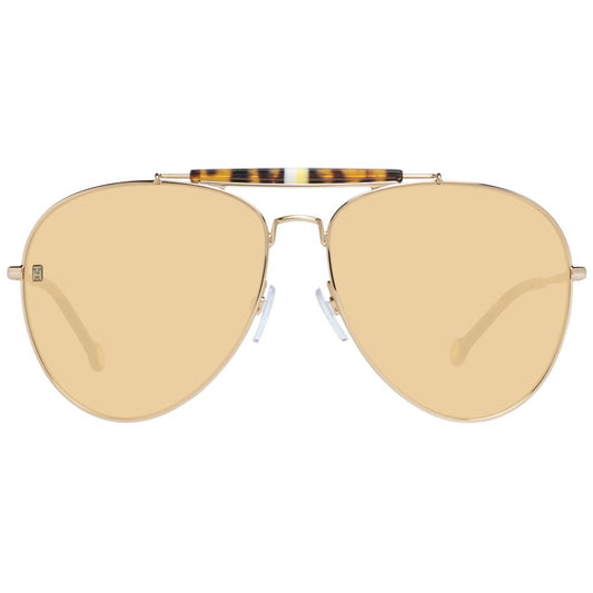 Occhiali da sole Tommy Hilfiger in metallo dorato