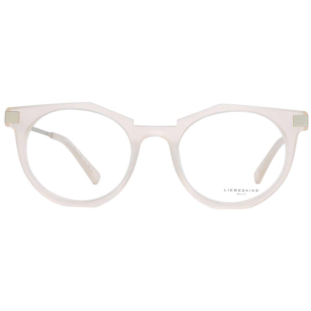 Occhiali (montature) in acetato beige Liebeskind