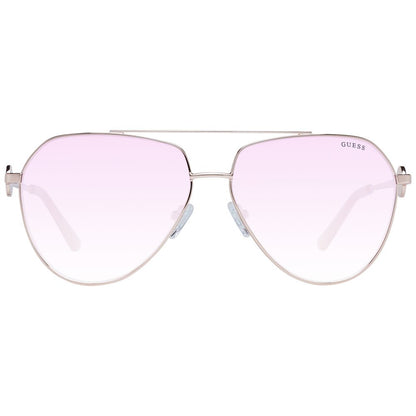 Occhiali da sole Guss in metallo oro rosa