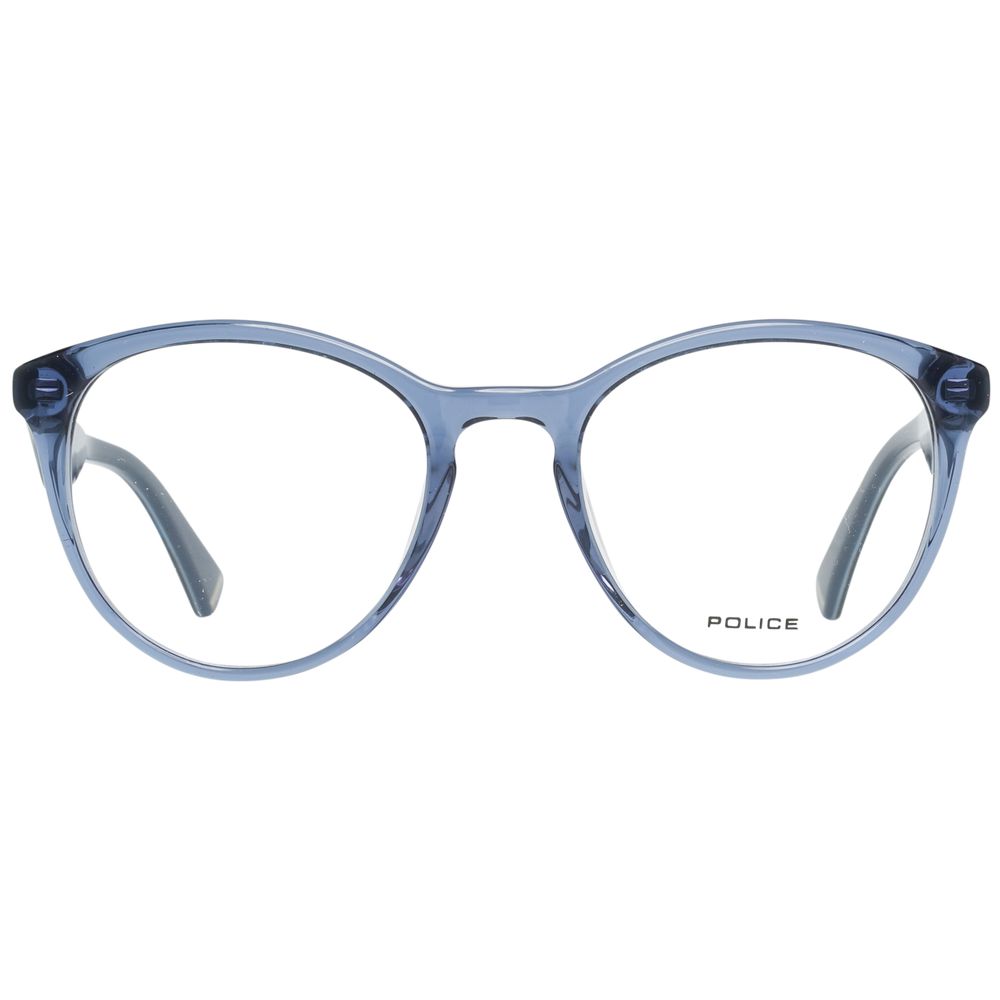 Occhiali da sole in plastica blu della polizia (montatura)