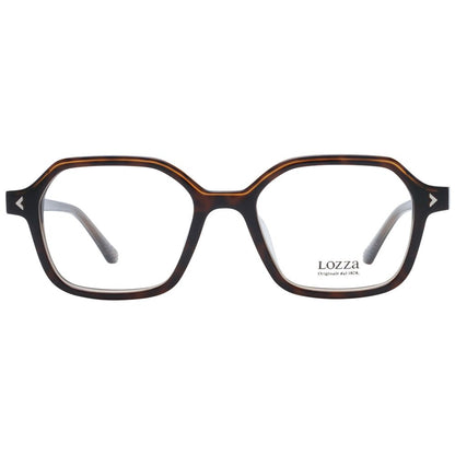 Occhiali da vista Lozza in acetato e plastica marrone (montature)