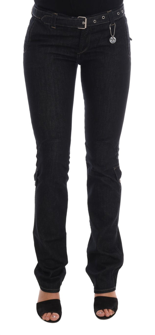Jeans slim fit elasticizzati in cotone blu Costume National
