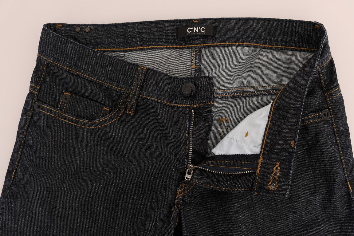Jeans classici in cotone blu scuro Costume National