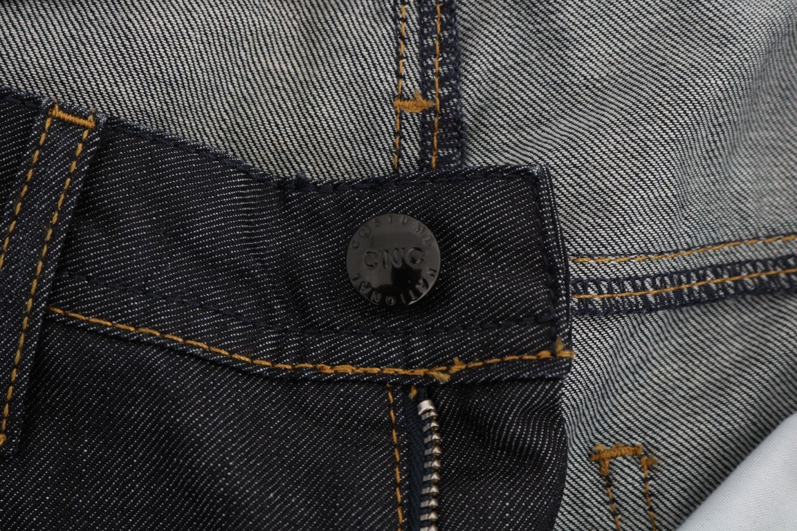 Jeans classici in cotone blu scuro Costume National