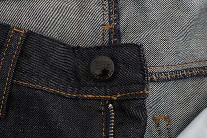 Jeans classici in cotone blu scuro Costume National