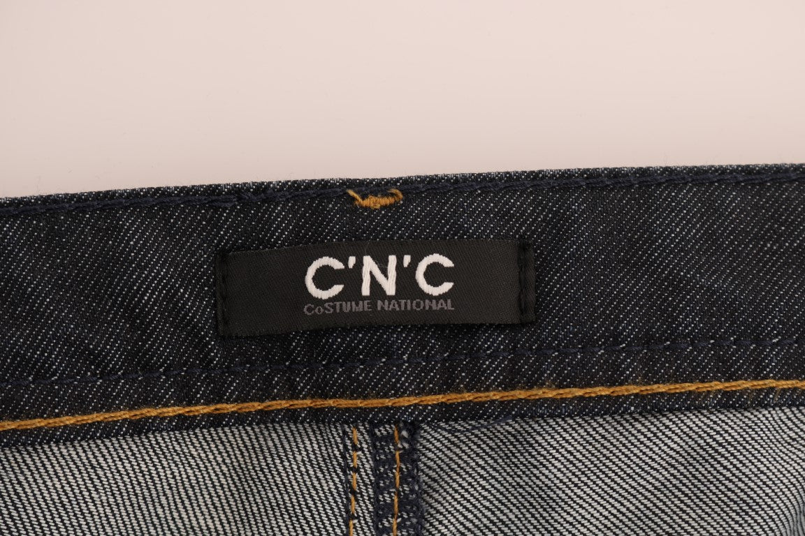 Jeans classici in cotone blu scuro Costume National