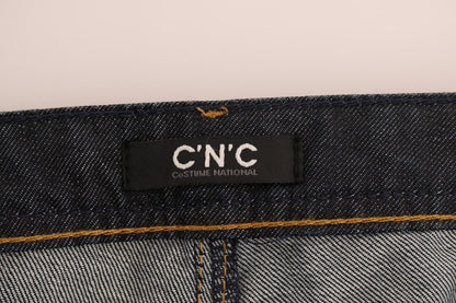Jeans classici in cotone blu scuro Costume National