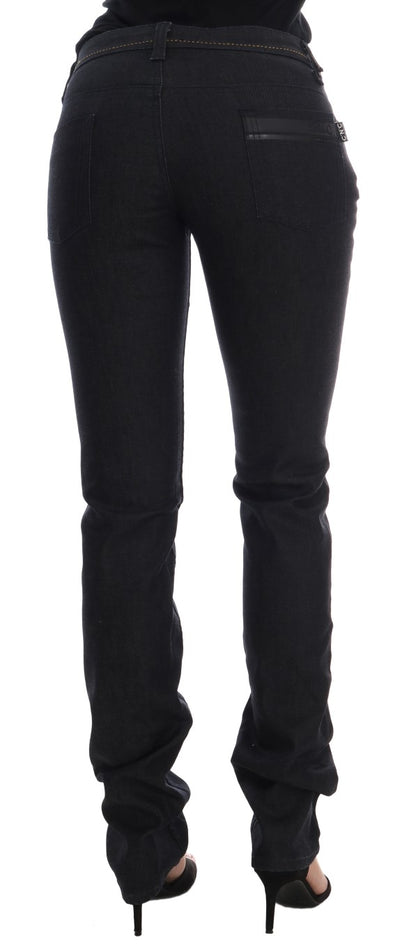 Jeans slim fit elasticizzati in cotone blu Costume National