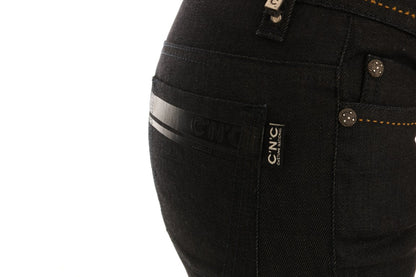 Jeans slim fit elasticizzati in cotone blu Costume National