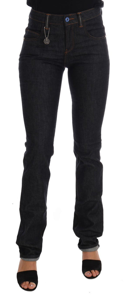 Jeans slim fit elasticizzati in cotone blu Costume National
