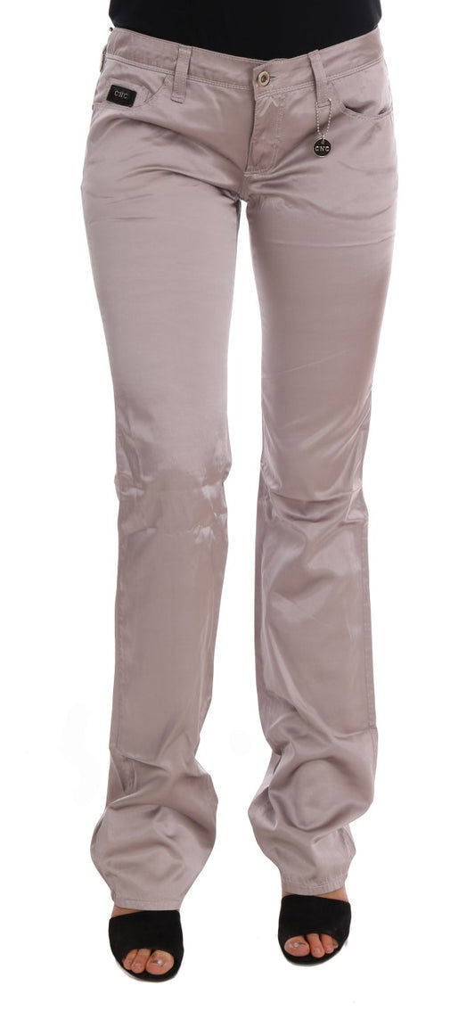 Jeans slim fit in cotone beige Costume National