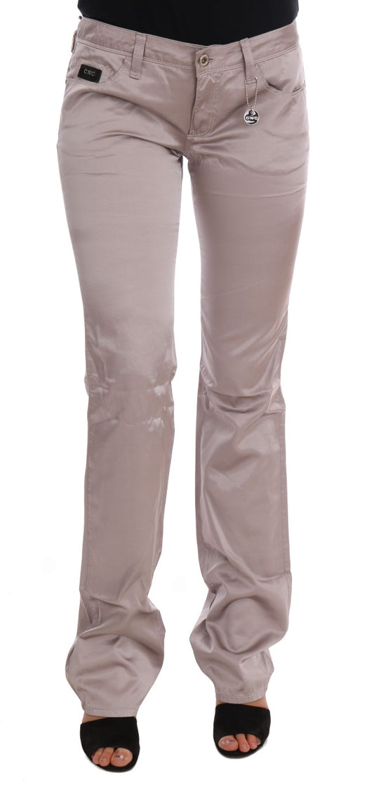 Jeans slim fit in cotone beige Costume National