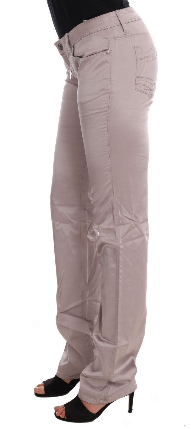 Jeans slim fit in cotone beige Costume National