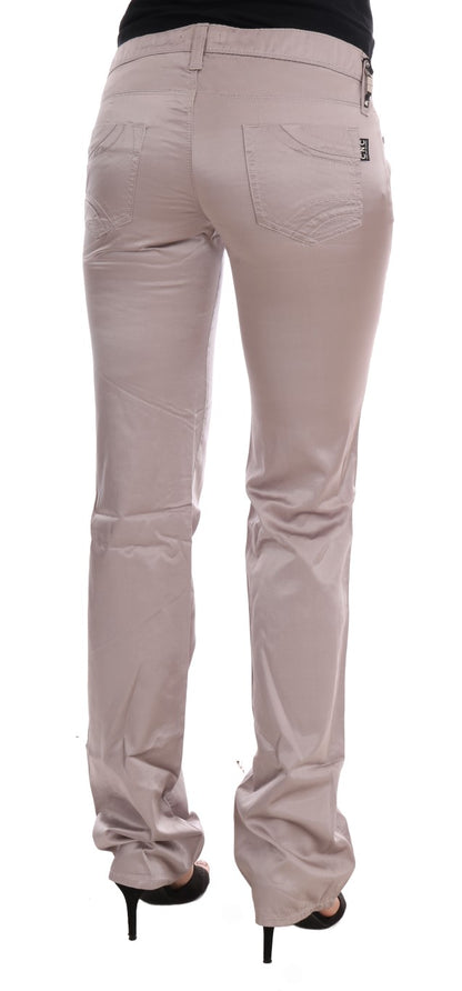 Jeans slim fit in cotone beige Costume National
