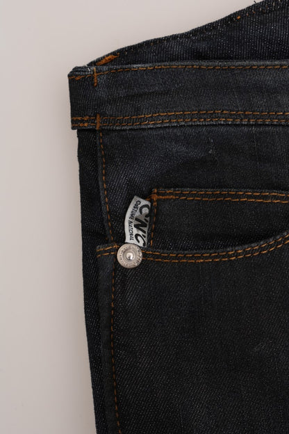 Jeans slim fit in cotone blu scuro Costume National