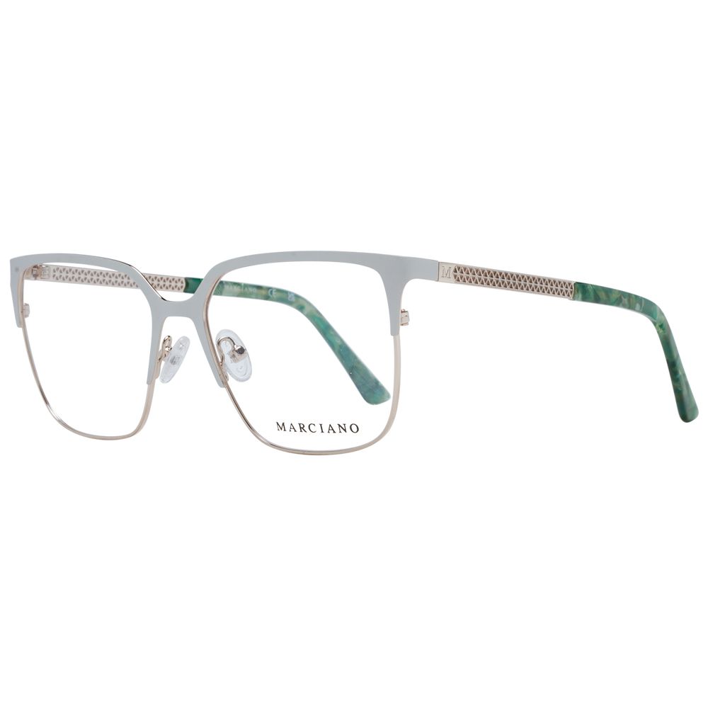 Occhiali da vista in metallo beige Marciano by Guess (montatura)