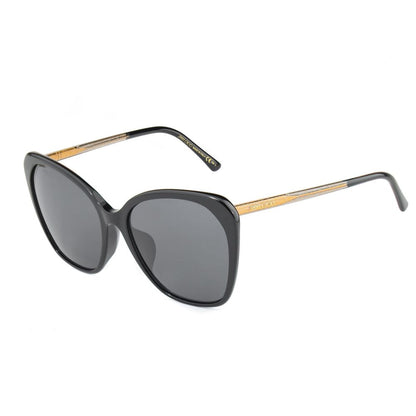 Occhiali da sole Jimmy Choo in metallo nero