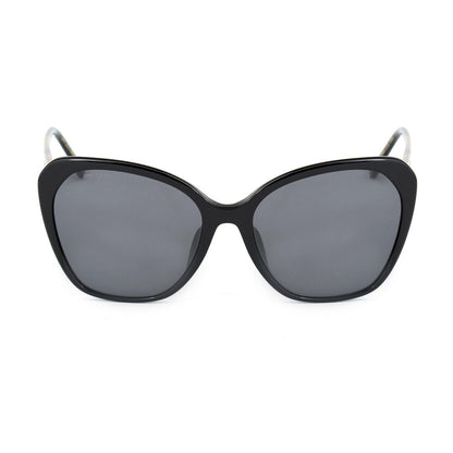 Occhiali da sole Jimmy Choo in metallo nero