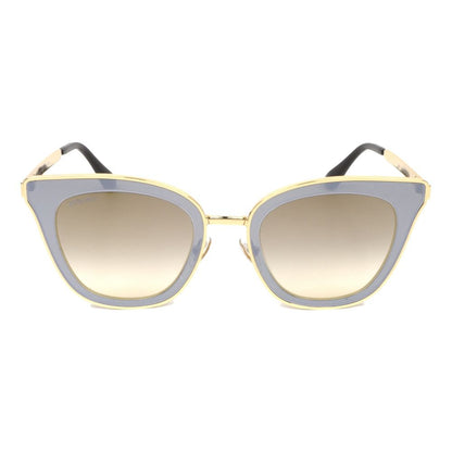 Occhiali da sole Jimmy Choo in metallo dorato