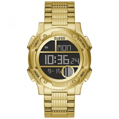 Orologio digitale Guss in acciaio inossidabile dorato