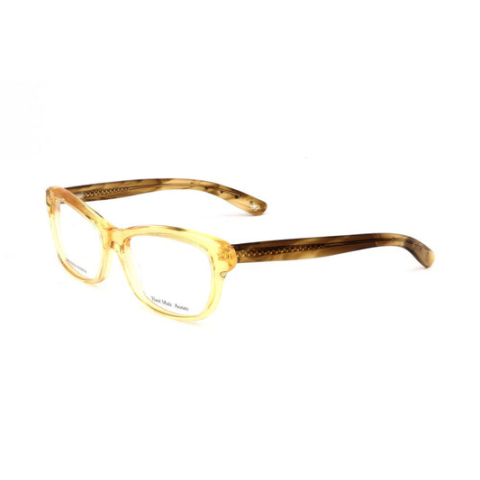 Occhiali da vista in acetato arancione Bottega Veneta (montature)