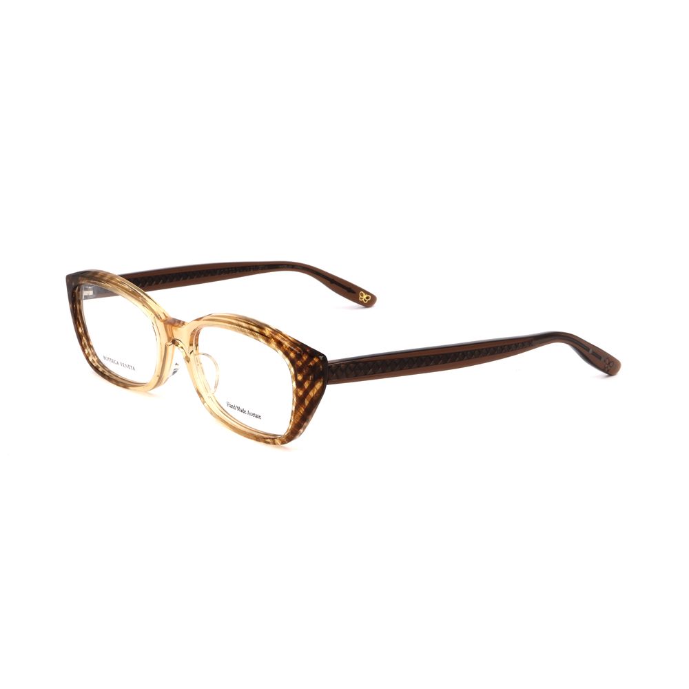 Occhiali da vista in acetato marrone Bottega Veneta (montature)