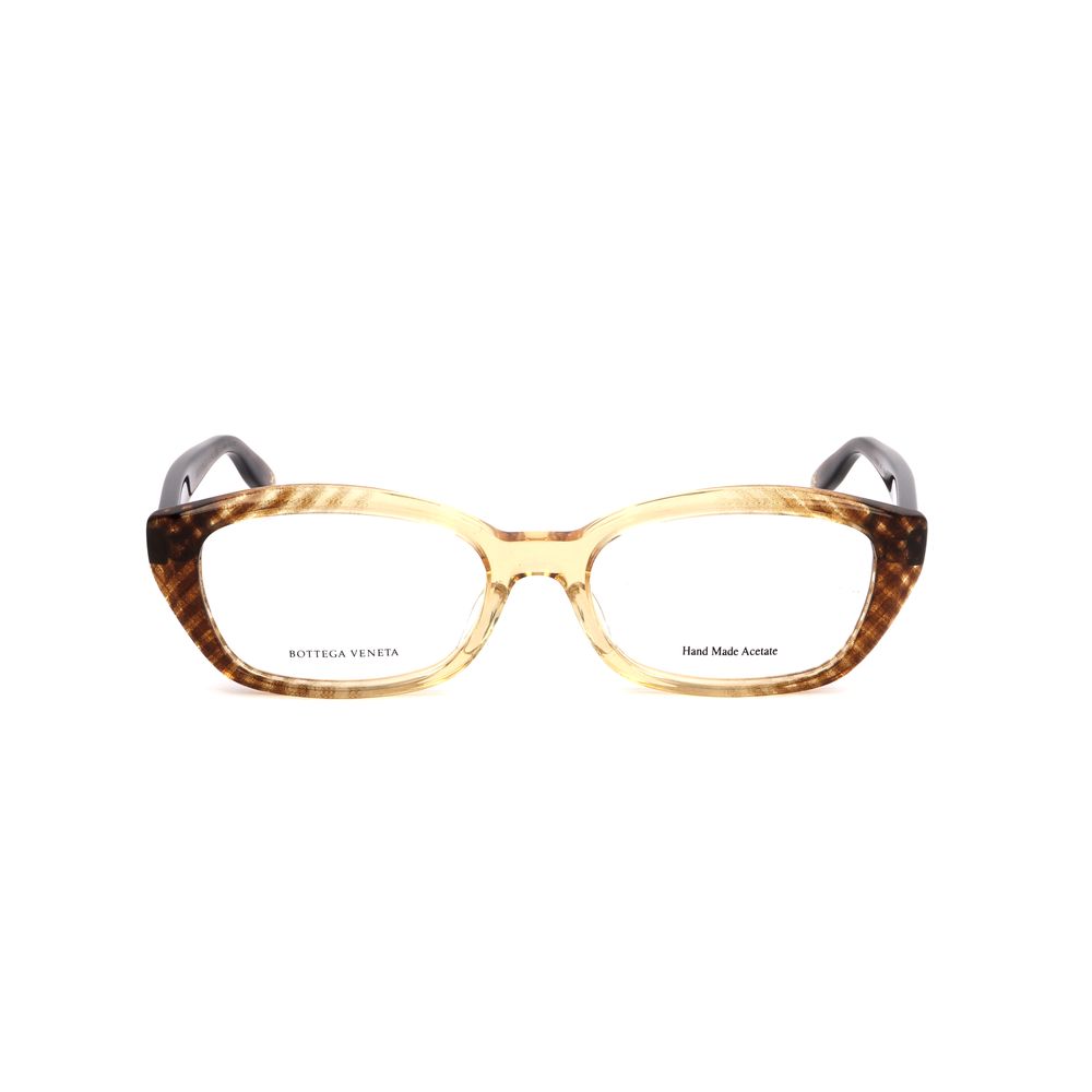 Occhiali da vista in acetato marrone Bottega Veneta (montature)