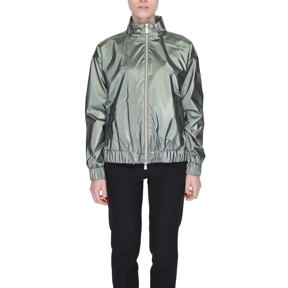 Giacca in poliestere verde Suns