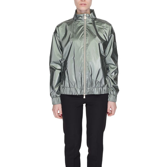 Giacca in poliestere verde Suns