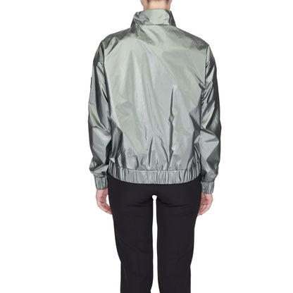 Giacca in poliestere verde Suns