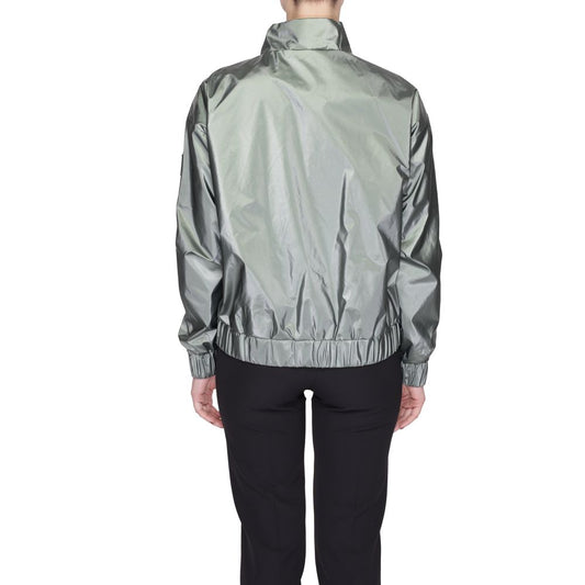 Giacca in poliestere verde Suns