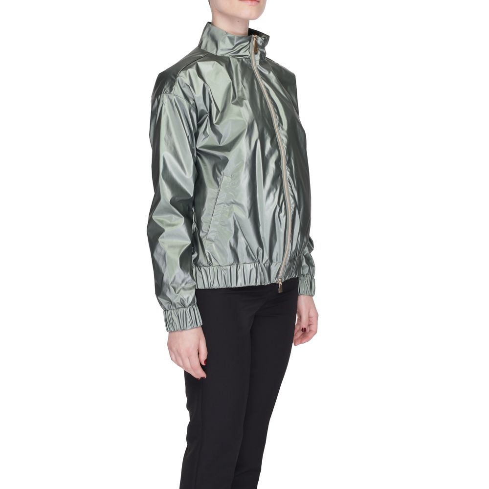 Giacca in poliestere verde Suns
